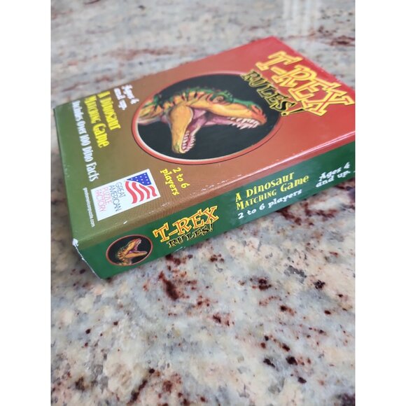 T-rex Rules! Card game basically 'Go Fish' with Dinosaurs, kids, matching cards - Picture 8 of 9